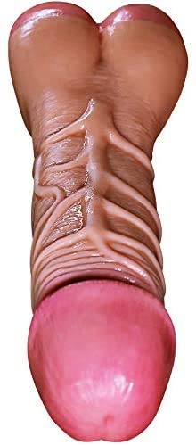 3 IN 1 realistischer Masturbator Sexspielzeug Taschenmuschi für Männer,Pocket Pussy mit Oralsex,Vaginalersex und Analsex Erotik Sonnenbräune Muschi mit drei 3D Liebeslöchern ,119 - 