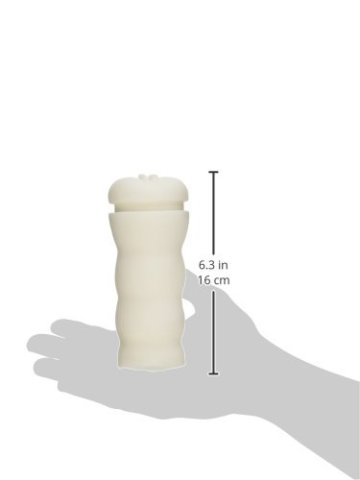 FPPR. Männliche Masturabation Cup, Vagina (Weiß) Genießen Sie das realistische Gefühl, Männliches Sexspielzeug, Weiche und flexible Taschenmuschi, Diskret und leicht zu reinigen - 