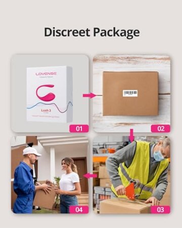 LOVENSE Lush 3 Kugelvibrator, Neu Entwickelter Leistungsstarker & Leiser… - 