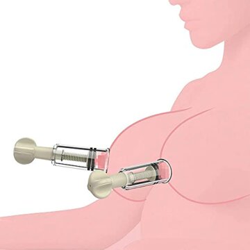 SXOVO Nippel Sucker Nippelsauger Brustwarzensauger für Frau Extra Stark Paar… - 
